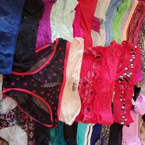25 pair's  of Victoria Secret and Pink panties